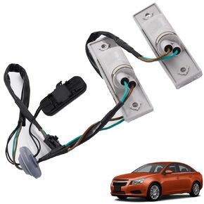 ANTUKO Trunk Release Switch Button with Licence Plate Lamp Rear Side Replacement for 2011 2012 2013 2014 Cruze Orlando LS LT LTZ 95107229 95961097
