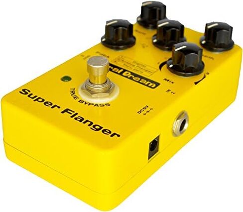 توفر دواسة تأثير الجيتار Super Flanger 3 تأثيرات Flanger، و6 أشكال موجية تعديلية، ووضعين للتعليق، وTrue Bypass in Kuwait