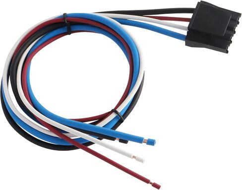 Oyviny 47685 Brake Control Pigtail Wiring Harness Universal Use Fits for Hopkins Brake Controller, Compatible with Vehicles with Factory Tow Package in Saudi Arabia