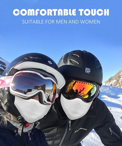 RACOONA Motorcycle & Powersports Face Masks,Winter Motorcycle Balaclava,Car Accessories Motorcycle Accessories Balaclava Face Mask for Men and Women,Widely Used in Motorcycling,Snowboarding,Riding in Saudi Arabia