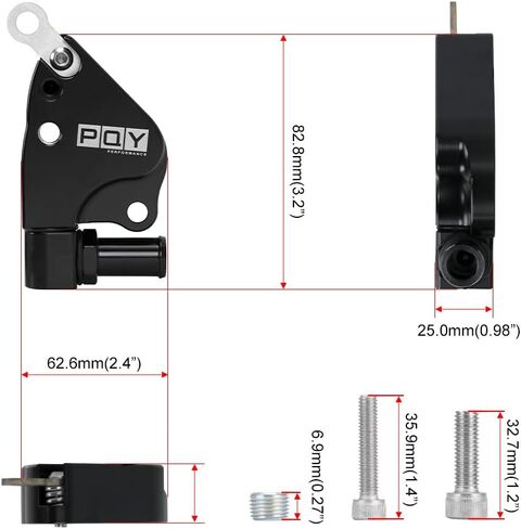 تركيب إعادة تدوير محول مشعب السحب PQY على K24s لتثبيت مشعب نمط K20 على رؤوس K24 باللون الفضي in Kuwait