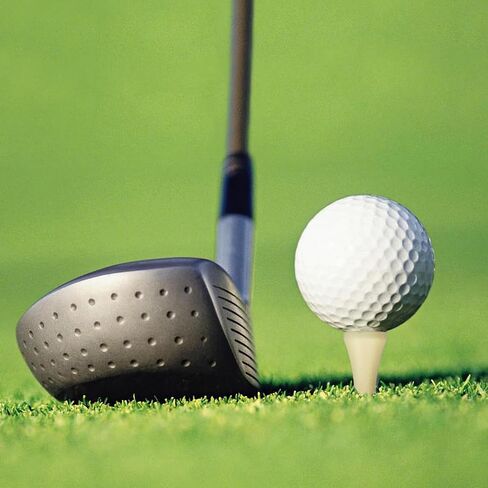 Flysocks 100 حزمة من تي شيرتات الجولف الاحترافية من الخيزران الطبيعي/الخشب، تي شيرتات جولف 3 1/4 بوصة و2 3/4 بوصة، تي شيرتات جولف طويلة تقلل من الدوران الجانبي والاحتكاك in Kuwait