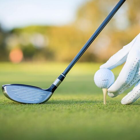 Flysocks 100 حزمة من تي شيرتات الجولف الاحترافية من الخيزران الطبيعي/الخشب، تي شيرتات جولف 3 1/4 بوصة و2 3/4 بوصة، تي شيرتات جولف طويلة تقلل من الدوران الجانبي والاحتكاك in Kuwait