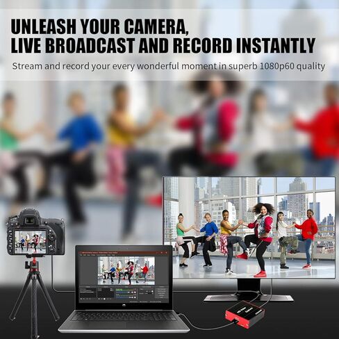 مسجل التقاط الشاشة TreasLin، لا يتطلب جهاز كمبيوتر، مسجل HDMI 1080P، تسجيل بنقرة واحدة، مسجل شاشة متوافق مع صندوق التلفزيون Xbox One PS4 Wii U Switch محاضرات المدرسة، لا يتطلب جهاز كمبيوتر... in Kuwait