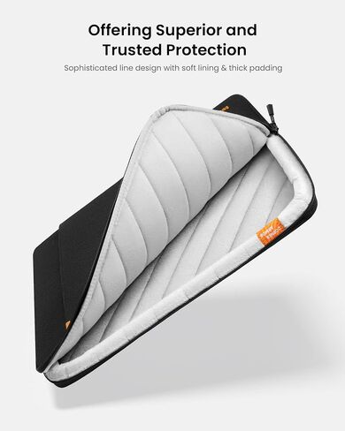 tomtoc 360° Protective Laptop Sleeve for 13-inch Microsoft Surface Pro 11/10/9/8/X with Signature Keyboard, 12.3-inch Surface Pro 7+/7/6/5/4/3/2/1 with Type Cover, Shockproof Water-Resistant Case Bag in Saudi Arabia