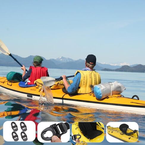 استبدال مشبك المقعد العاطفي مدى الحياة من كاياك وخطاف مكون من 4 قطع in Kuwait