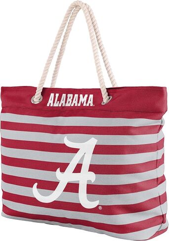 FOCO NCAA College Team Logo Nautical Stripe Tote Beach Bag in Kuwait