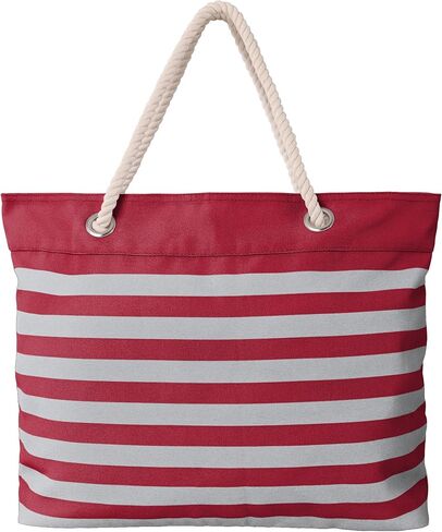 FOCO NCAA College Team Logo Nautical Stripe Tote Beach Bag in Kuwait