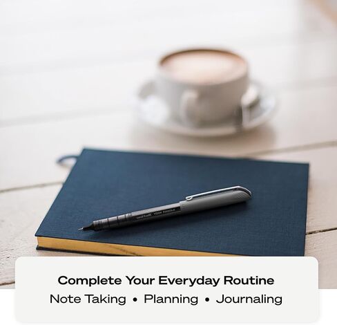 أقلام كرة دوارة بإبرة Uniball Vision، مجموعة أقلام سوداء مكونة من قطعتين، أقلام صغيرة مع حبر 0.5 مم، قلم حبر أسود، أقلام كتابة ناعمة ذات نقاط دقيقة، أقلام كبيرة الحجم، ومستلزمات مكتبية in Kuwait