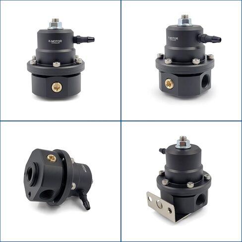 طقم منظم ضغط الوقود 6AN - عالمي قابل للتعديل مع منفذ إرجاع - K-MOTOR in Saudi Arabia