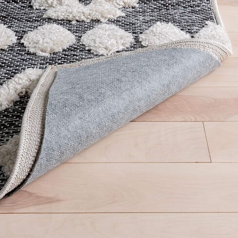 Well Woven Felt Rug Pad | Non-Slip | 8x10 (8' x 10') Size | 1/8" Thick | Easy to Cut | Safe for Wood Floors | Made in USA in Saudi Arabia