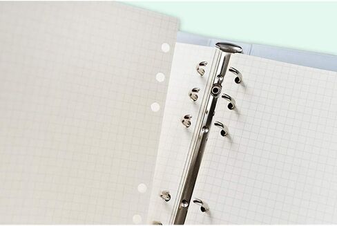 4 Pcs A5 Translucent PVC Durable 6-Rings Binder Protector Cover Protector with Matching Rubber Band in Saudi Arabia