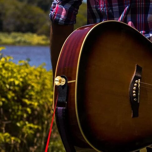 قفل حزام الجيتار، أقفال حزام الجيتار المعدني مع مسامير التثبيت والغسالات، زر حزام الجيتار سهل التركيب، أقفال حزام الجيتار، أزرار حزام أقفال الجيتار الكهربائي لباس الجيتار (9 قطع) in Kuwait