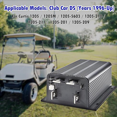 48V 500A 0-5KΩ وحدة تحكم المحرك لـ Curtis 1205M-5603 1205M-5601 استبدال EZGO Golf Cart 1205-201 1205-209 1205-210 1205-211 Curtis 500A 0-5KΩ DC Speed ​​Controller 48V in Kuwait