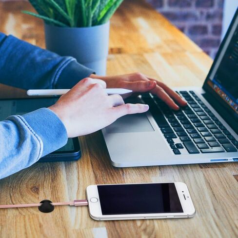 مشابك كابلات لاصقة مكونة من 8 قطع من CHEFBEE، منظم إدارة الكابلات للمكتب، نظام مشابك سلك حامل الكابلات، مشابك سلكية لجميع أجهزة الكمبيوتر أو الكهرباء أو الشحن أو سلك الماوس، أسود in Kuwait