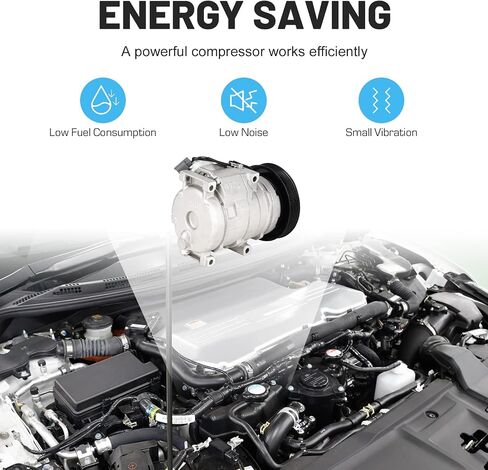 New AC Air Condition Compressor with Clutch for Honda Accord 3.0L 2003-2007, Acura TL 3.2L 3.5L 2004-2008 in Saudi Arabia