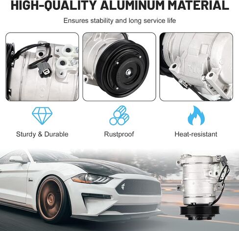 New AC Air Condition Compressor with Clutch for Honda Accord 3.0L 2003-2007, Acura TL 3.2L 3.5L 2004-2008 in Saudi Arabia