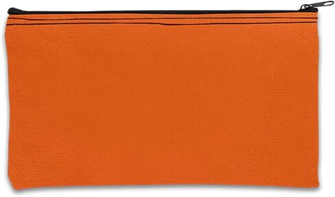 Orange 14 oz Canvas Zipper Bags - 12W x 8HÂ in Saudi Arabia