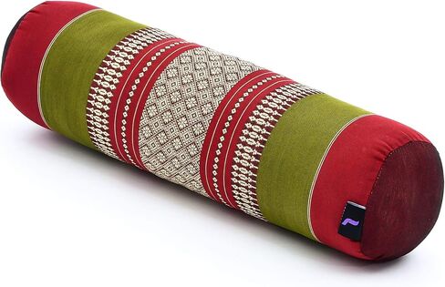 Leewadee Large Yoga Bolster – Shape-Retaining Tube Cushion for Meditation, Bolster for Stretching, Made of Kapok in Saudi Arabia
