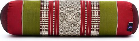 Leewadee Large Yoga Bolster – Shape-Retaining Tube Cushion for Meditation, Bolster for Stretching, Made of Kapok in Saudi Arabia