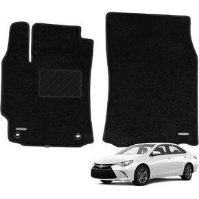 WENNEBIRD Superior Carpet Floor Mats for 2018-2024 Toyota Camry, Camry Hybrid (XV70), Premium All Weather Anti-Slip Waterproof Floor Liners, 0.5 Inch Thickness Rugs - 3pc