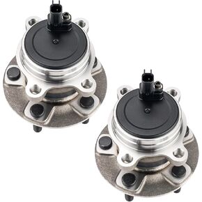 Torchbeam 512466 Rear Wheel Bearing & Hub Assembly Replacement for Focus 2015-2018 1.0;2.0L, Focus 2013-2014 2.0L, Focus 2012 2 PCS