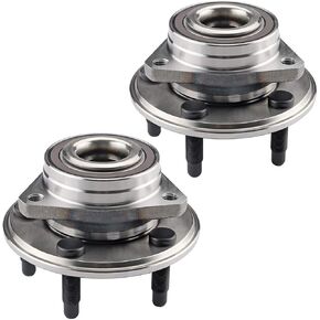 KEYOOG 2Pc 513288 (5 Lug) Front Wheel Hub and Bearing Assembly Fit For 10-16 Buick LaCrosse /11-17 Regal /13-16 Cadillac XTS [13-15 Chevy Malibu /10-17 Equinox] 10-17 GMC Terrain [10-11 Saab 9-5]