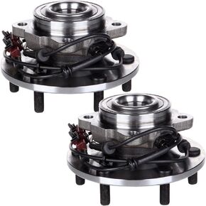 SCITOO Wheel Bearing and Hub Assembly Replaces 541004 Rear fit for Infiniti Qx56 2004-2010, for Nissan Armada 2005-2012, for Nissan Pathfinder Armada 2004 Hub Bearing Assembly 6 Lugs W/ABS [2pc]
