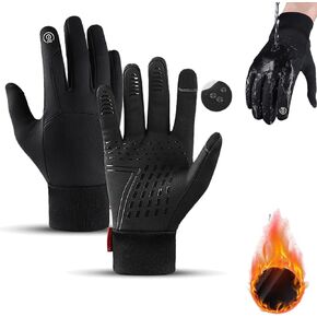 Dodorado Gloves, Dodorado Premium Thermo Gloves, Winter Waterproof Windproof Touch Screen Warm Gloves