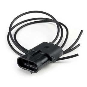 1-Pack (3-PIN Male, 16 GA) Weather-Pack 20 Amp, Connector Harness Multi-Purpose Compatible with #12126012 & PT643