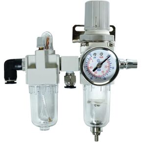 beler Downward Opening Tire Changer Machine Part Air Pressure Oil Water Separator Regulator Trap Filter
