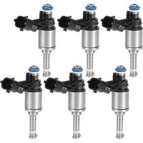 Fuel Injector, Engine Fuel Injection Nozzle No.12663380 for Chevy Traverse 2009-2016 3.6L for GMC Acadia 2011-2016 3.6L Black, 6 Pcs in Saudi Arabia