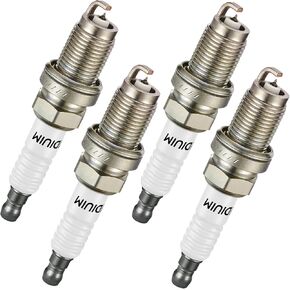 BDFHYK Set of 4 Iridium Spark Plug Compatible with Acura RSX 2002-2006，Honda Accord 2003-2007,Civic 2006-2011,CR-V 2002-2009,Element 2003-2011,2.0L 2.4L L4,Replacement for 9807B-561BW IZFR6K-11S 5266