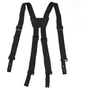Tactical Duty Belt Suspenders, Police Suspenders for Duty Belt Include 4 Suspenders Loop Attachment