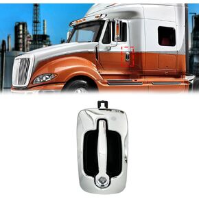 2 x 2594003C1 Chrome Exterior Door Handles Compatible with 2003-2014 International 7300 7400 7500 7600 4200 8600 4400 8500 7700 4100 International Prostar CXT MXT RXT Driver & Passenger Side