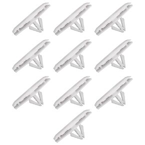 10Pcs Fender Flare Retainer Clip Fastener Compatible with Jeep Wrangler JL 2018-2023 Gladiator 2020-2023 Compatible with Ram 1500 2018-2024# 68526185AA 6852618AA 6839872AA