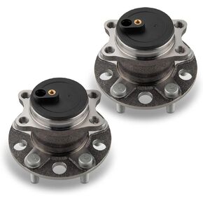 KAX 512332 Pair Rear Wheel Bearing and Hub Assembly fit for 2011-2014 Chrysler 200,for 2010-2014 Dodge Avenger,for 2007-2016 Jeep Compass,for 2007-2017 Jeep Patriot,5 Lug