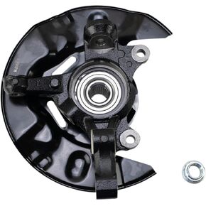 TRQ Front Wheel Bearing & Hub Assembly with Knuckle RH for Toyota Corolla New