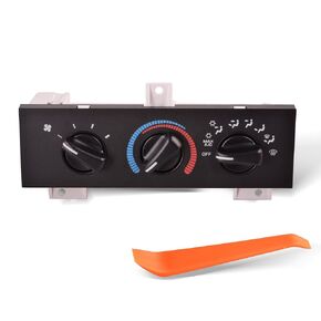 A/C Heat Climate Control Module Fit for 1998-2003 Dodge Ram 1500 2500 3500 Van, HVAC Climate Control Panel Replace 55055459AA, 55055459AB, 55055459AC, 55055459AD, 55055459AE, 55055459AF