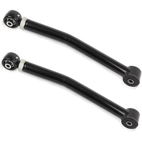 SCITOO Adjustable Front Lower Control Arms fit for Jeep Wrangler 2007-2018 for Improved Suspension Performance - Black Set of 2