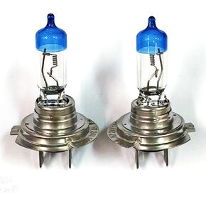 2x 24V H7 100W Hight Power Car Headlight Bulbs Auto Fog Lamp 4300K Xenon Yellow H7 24V Head Light Lamp Heavy Duty Bulb DC24V 100W H7 Xenon Halogen Bulb (24V H7)