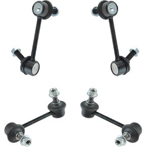 TRQ Front & Rear Sway Bar Stabilizer Link Set Compatible with 2007-2012 Mazda CX-7