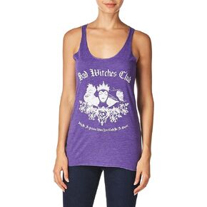 Disney Women's Villains Bad Witch Club Tri-Blend Racerback Layering Tank