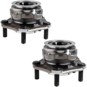 513364 x2 Front Wheel Hub and Bearing Assembly Compatible With 2015-2018 Ch-evy City Express /2013-2019 Nisan NV200 Sentra