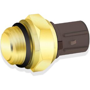 Radiator Coolant Fan Switch, Switch coolant Temperature Sensor, 37760-P00-003 Water Temperature Sensor Replacement for Honda Acura CL Integra RSX TL, Civic CR-V Odyssey