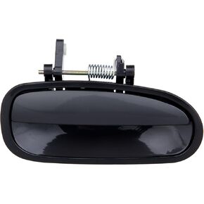 OCPTY Door Handle Exterior Rear Passenger Right Side Replacement fit 1996-2000 for Honda Civic Outside Door Handle Black