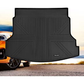Trunk Mat Fits Honda CR-V 2012-2016 Waterproof Easy to Clean Cargo Mat All Weather Rubber Mat Cargo Liner Black