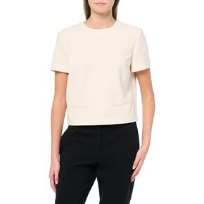 Theory Women's Short Sleeve Crop Pocket Top