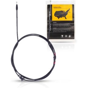 KarParts360 For Lexus ES300h/ES350 2013 14 15 16 17 2018 Hood Release Cable | Black | Plastic/Metal | Replacement For 5363033180