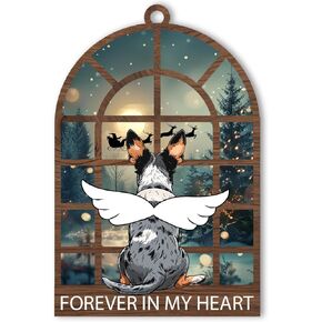 Yorkshire Terrier Christmas Ornament, for Yorkshire Terrier Owner, Lover, Dog Mom Dad, Yorkshire Terrier Memorial Ornament Gift for Loss of Dog